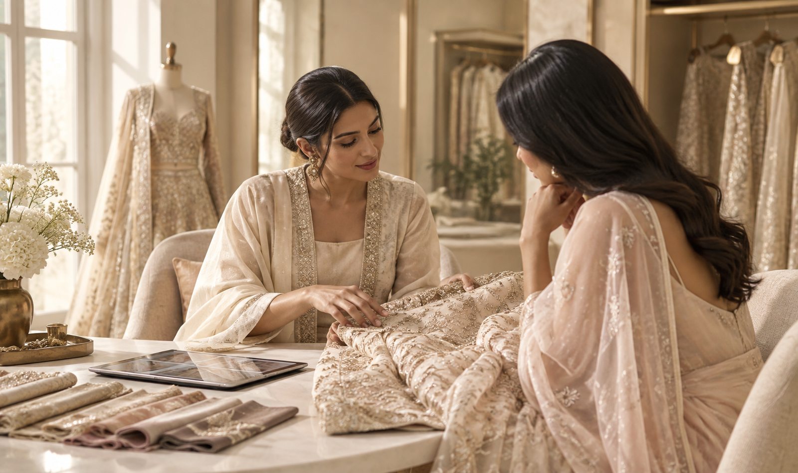 Ojas Couture product consultation