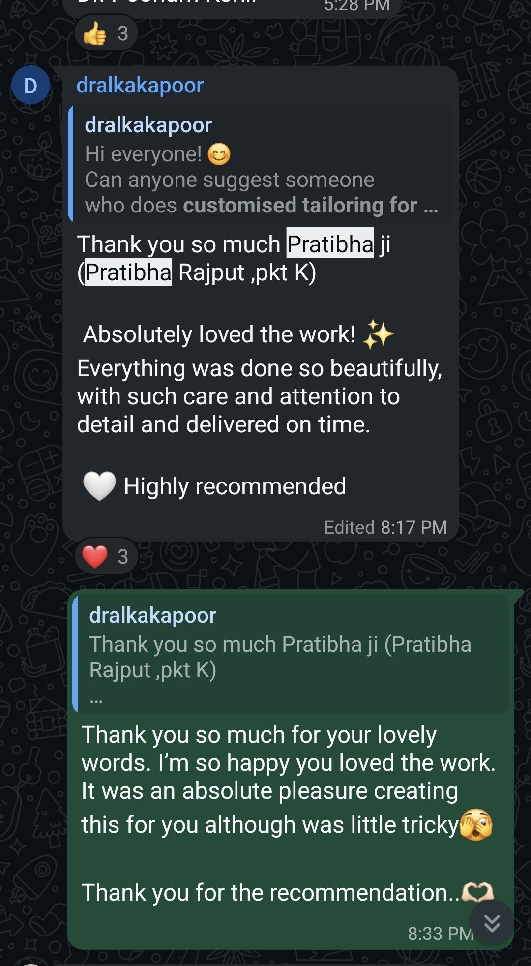 Photo shared by Dr Alka Kapoor