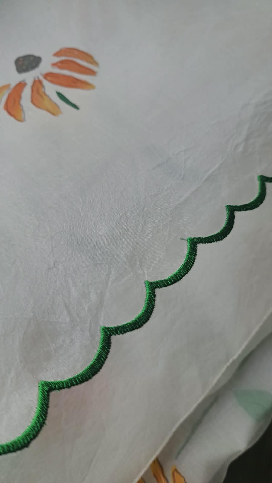 Vasantika - Hand-Painted Organza Saree image 4